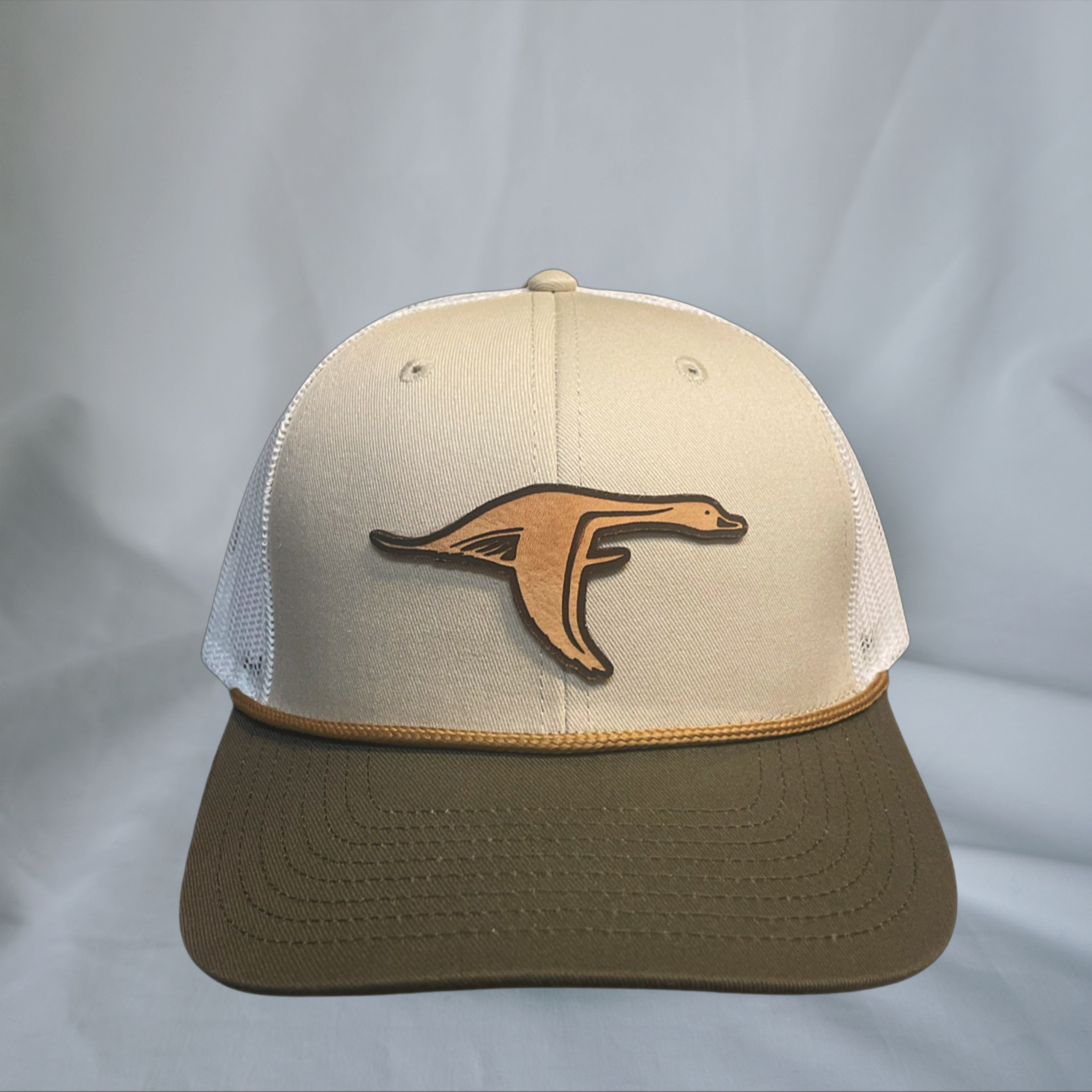 FFCO LEATHER PATCH SNAPBACK