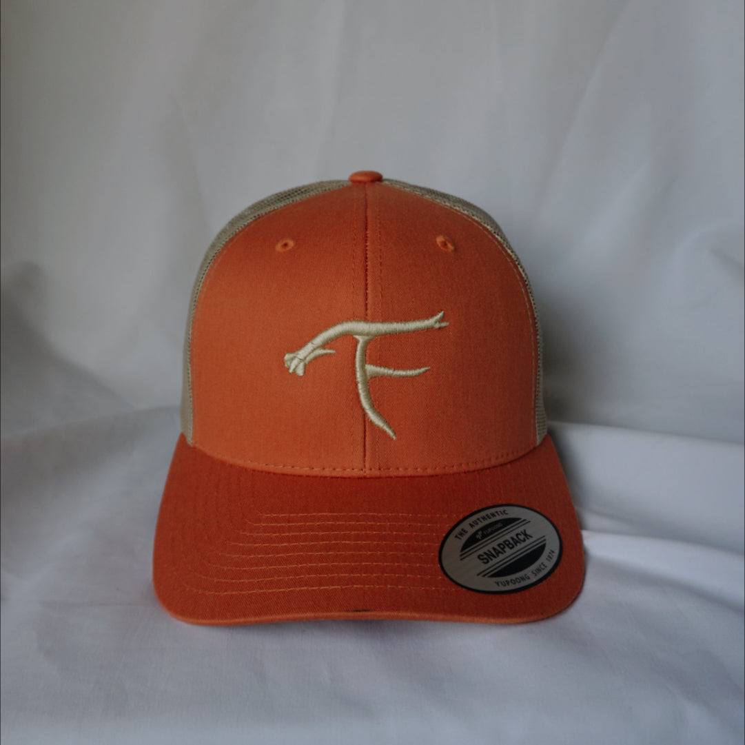 ORANGE LOGO SNAPBACK